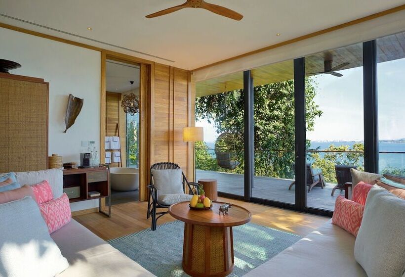 ویلای 2 خوابه با چشم‌انداز دریا, Six Senses Krabey Island