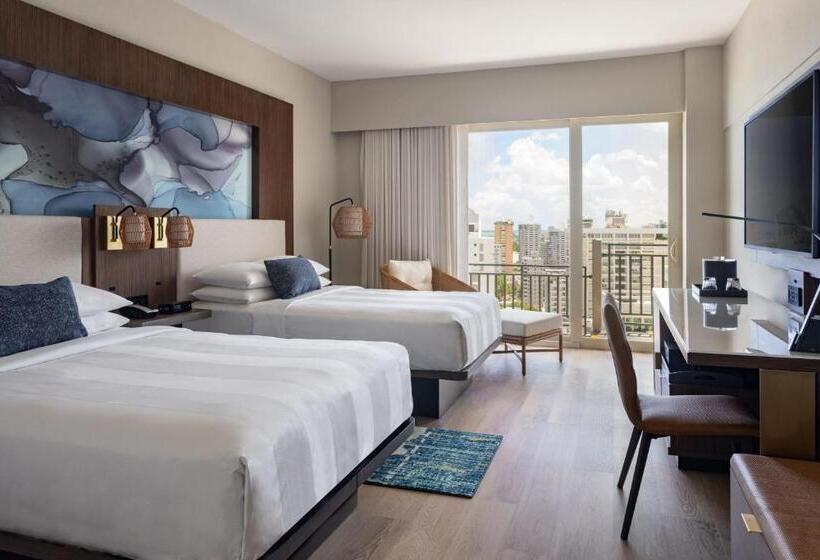 اتاق استاندارد با 2 تخت دوبل, San Juan Marriott Resort And Stellaris Casino