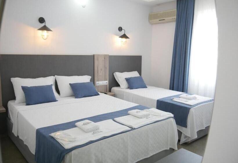 Трехместный Номер Стандарт с Балконом, Nefis Hotel ölüdeniz