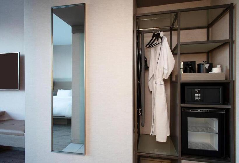 غرفه قياسيه سريرين مزدوجين, Ac Hotel By Marriott Beverly Hills