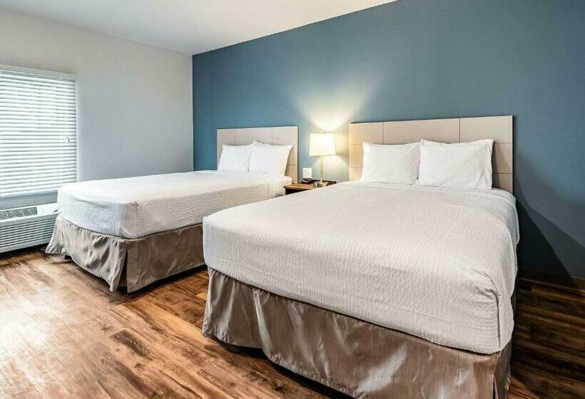 Номер Стандарт 2 Двуспальные Кровати, Woodspring Suites Indianapolis Zionsville