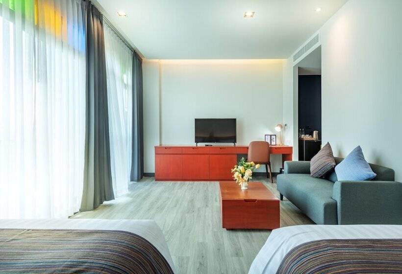 수피리어 룸 가든 전망, Monkham Village Hat Yai