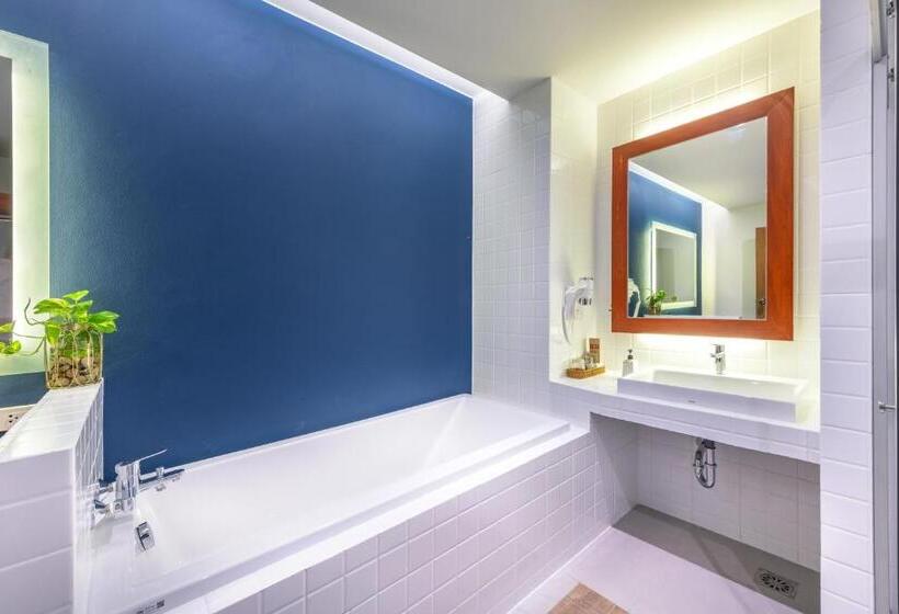 Quarto Superior Vista Jardim, Monkham Village Hat Yai