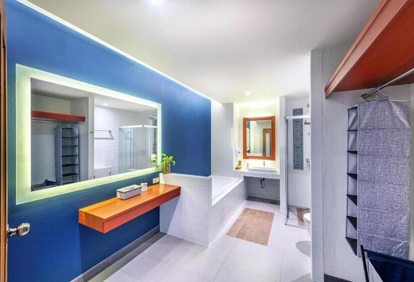 Quarto Superior Vista Jardim, Monkham Village Hat Yai