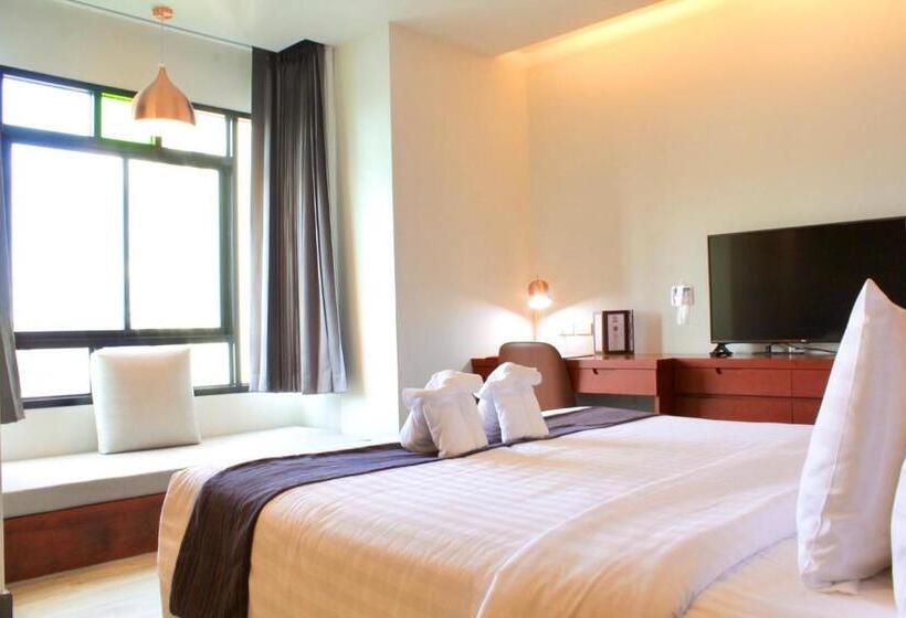 Estúdio standard Cama King, Monkham Village Hat Yai