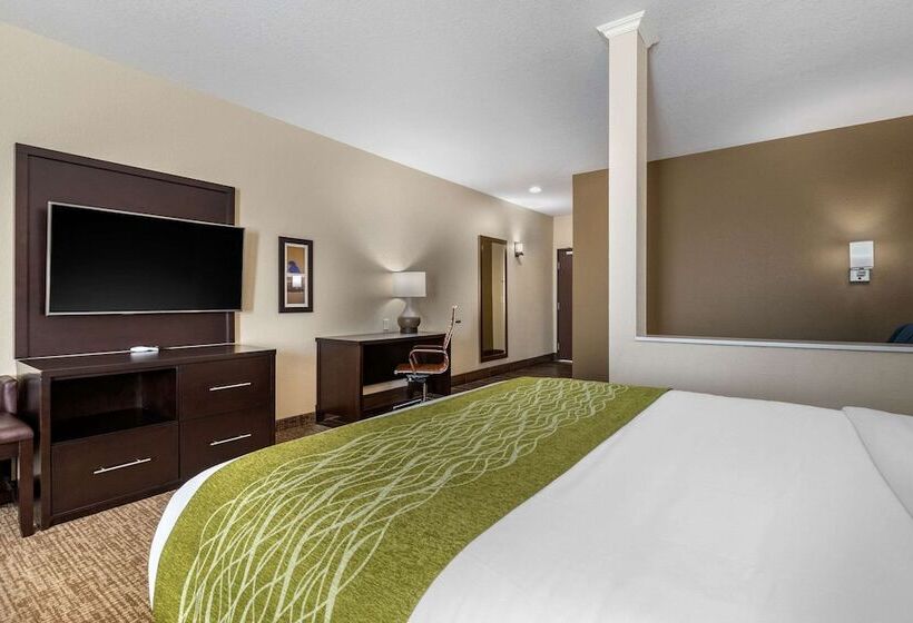 Люкс Адаптированный для Инвалидов, Comfort Inn & Suites Cedar Rapids Cid Eastern Iowa Airport
