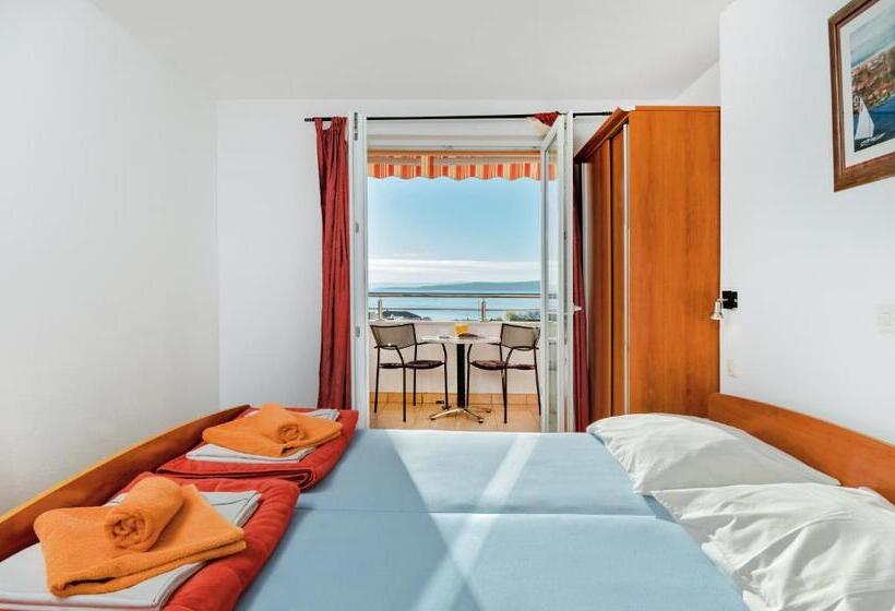 آپارتمان 1 خوابه با چشم‌انداز دریا, Apartments Vila Adrijana & Fitness Studio Wolf Bv