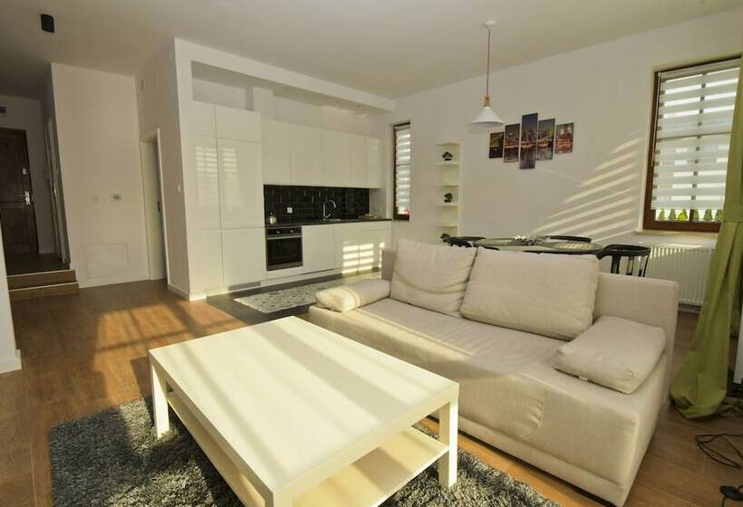 آپارتمان 1 خوابه با تراس, Poduszka Apartamenty Zdrojowe