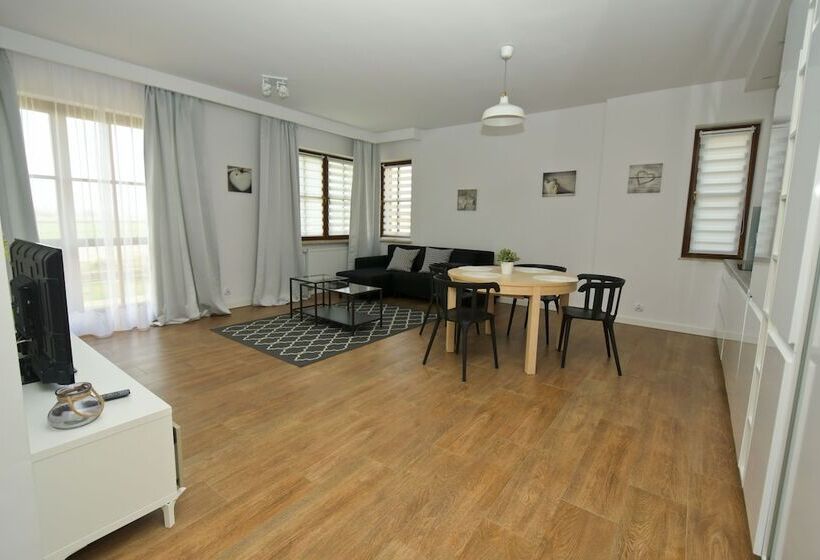 آپارتمان 1 خوابه با تراس, Poduszka Apartamenty Zdrojowe