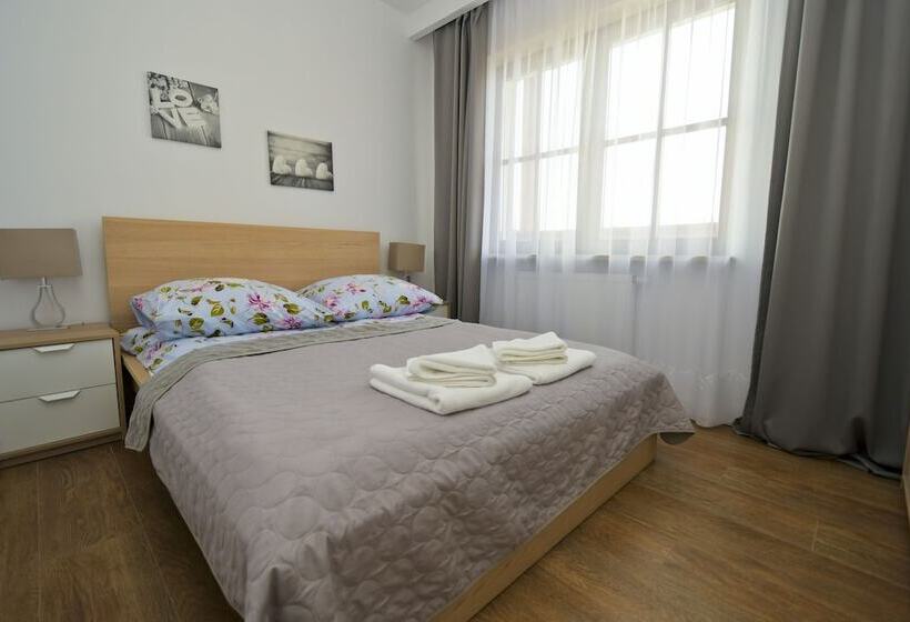 آپارتمان 1 خوابه با تراس, Poduszka Apartamenty Zdrojowe