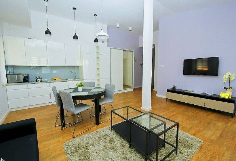 آپارتمان 1 خوابه با بالکن, Poduszka Apartamenty Zdrojowe
