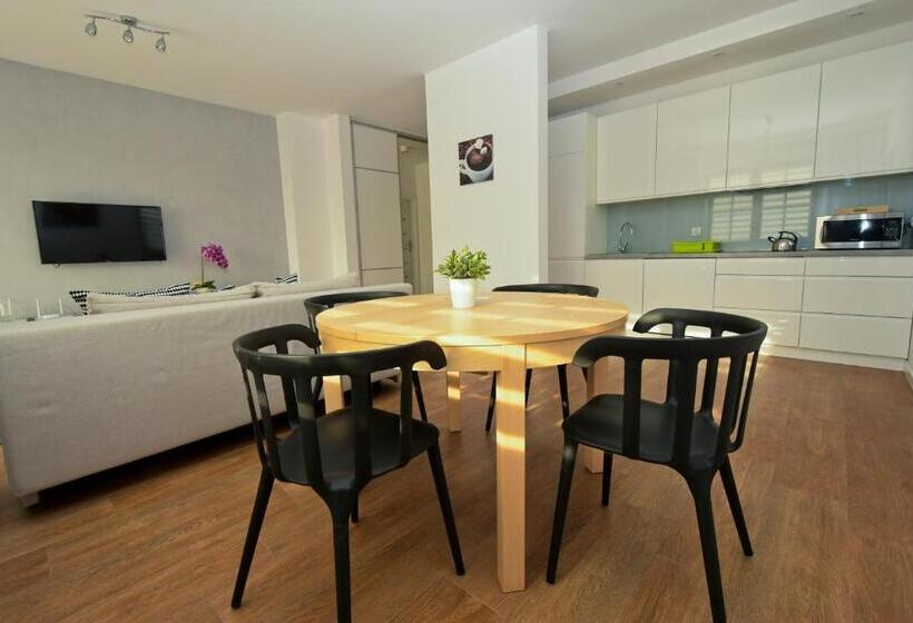 آپارتمان 1 خوابه با تراس, Poduszka Apartamenty Zdrojowe