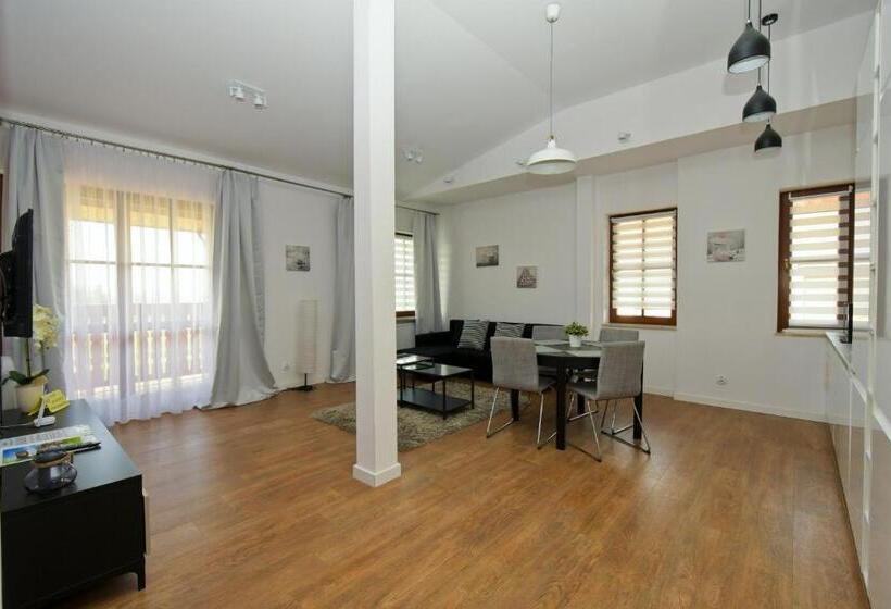 آپارتمان 1 خوابه با بالکن, Poduszka Apartamenty Zdrojowe