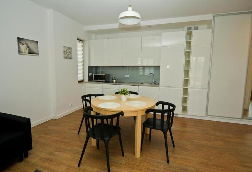 آپارتمان 1 خوابه با تراس, Poduszka Apartamenty Zdrojowe