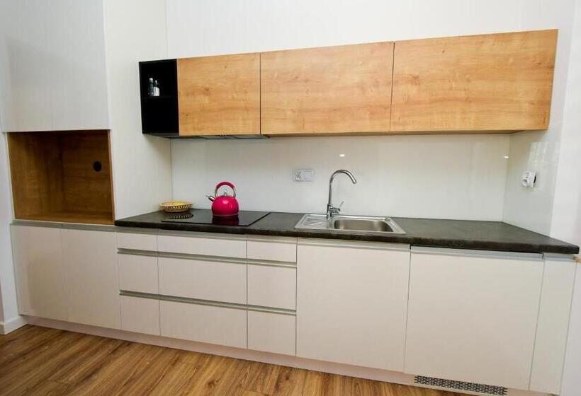 آپارتمان 1 خوابه با بالکن, Poduszka Apartamenty Zdrojowe
