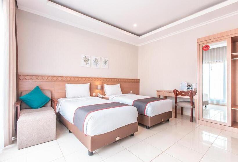Quarto deluxe, Collection O 9 Villa Ubud Anyer
