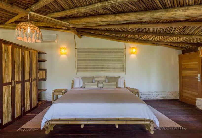 キングサイズベッドのスイートルーム, Kanan Tulum Treehouse, Rooftop, Beach Club & Spa   Adults Only