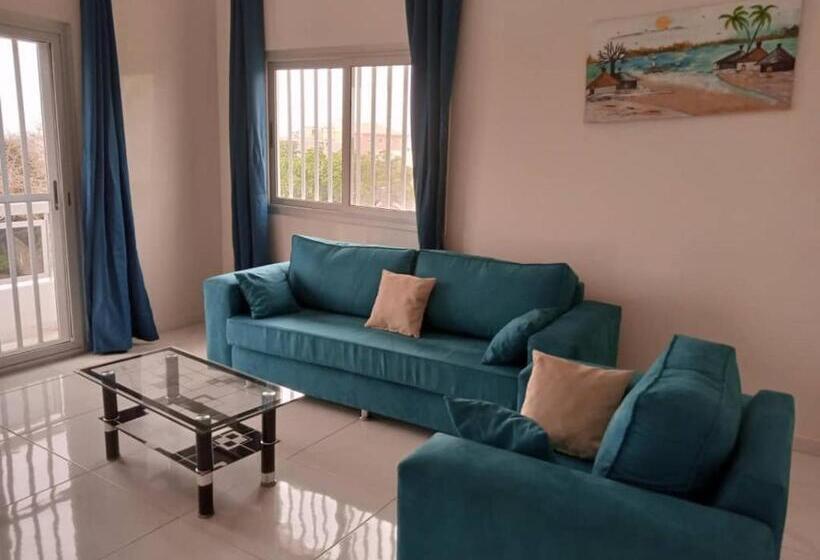 آپارتمان 1 خوابه با چشم‌انداز استخر, Residence Saint James