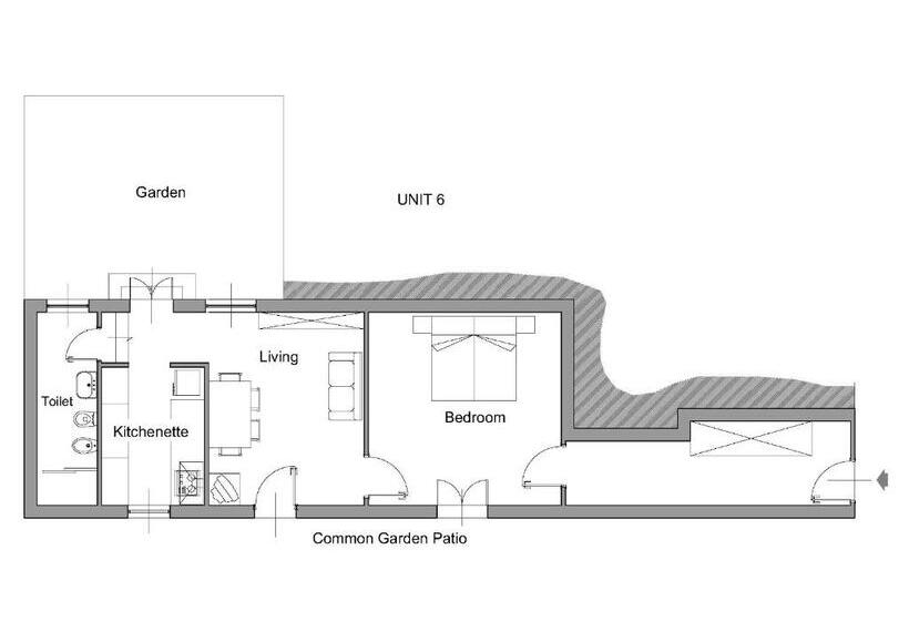 آپارتمان 1 خوابه, Piazza Paradiso Accommodation
