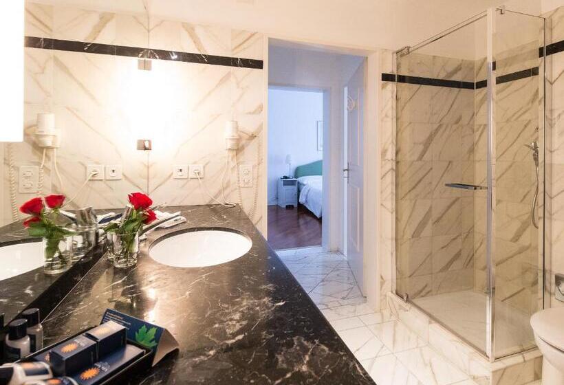 Suite with lake view, Villa Sassa