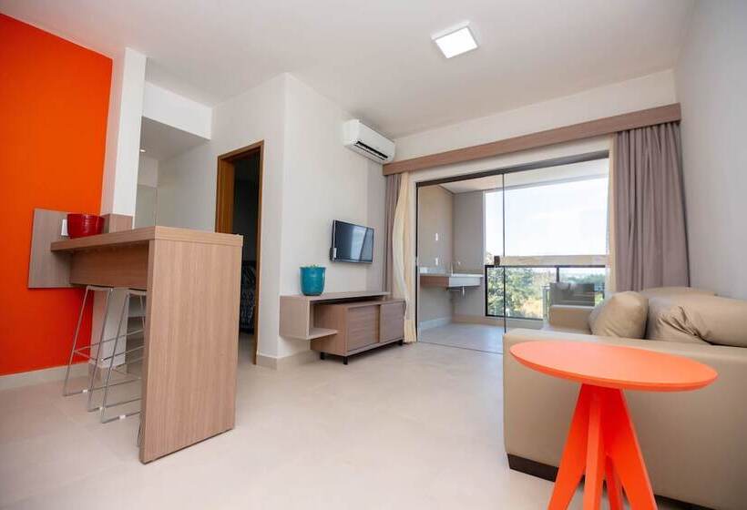 １ベッドルームのデラックスアパートメント, Alta Vista Thermas Resort