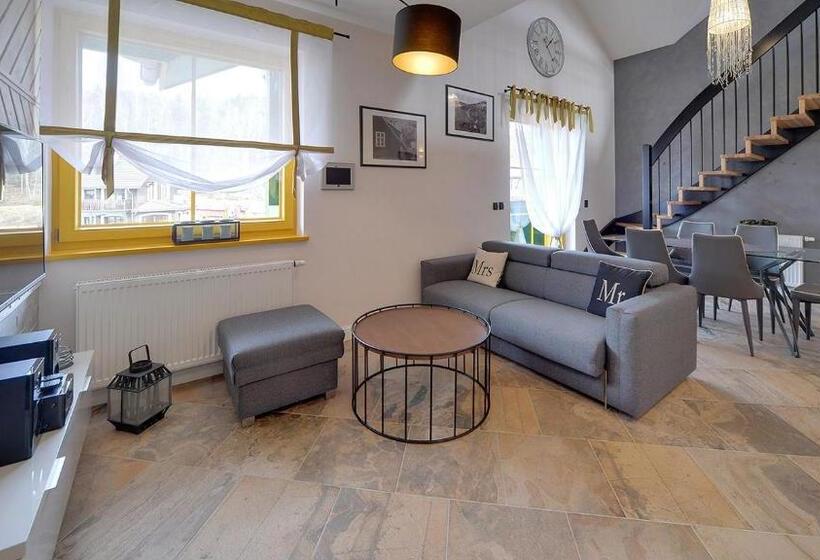 Апартаменты 2 Спальни с Балконом, Norweska Dolina Family&pet Friendly Resort