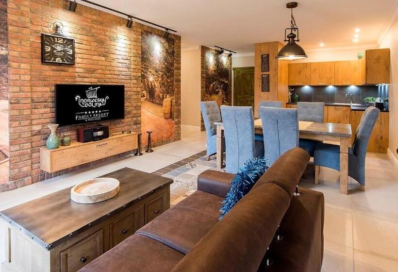 Апартаменты 2 Спальни, Norweska Dolina Family&pet Friendly Resort