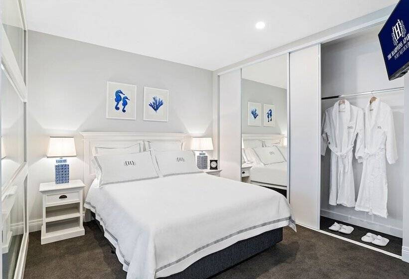 침실 1개 디럭스 아파트, The Hamptons Apartments   Port Melbourne