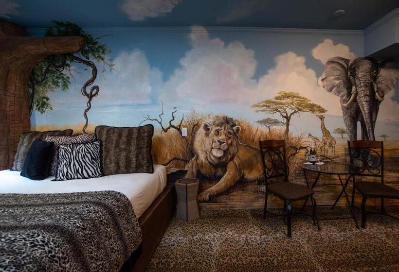景色の見えるデラックスルーム, The Anniversary Inn   Boise