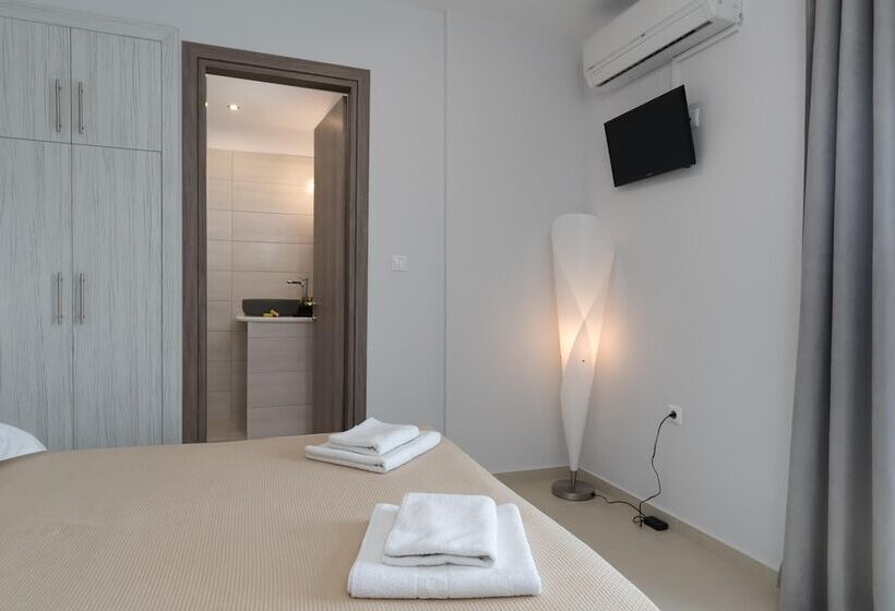 1침실 스탠다드 복층 주택, Alekos Apartments 1 νetflix