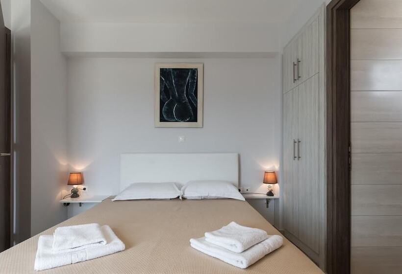 1침실 스탠다드 복층 주택, Alekos Apartments 1 νetflix