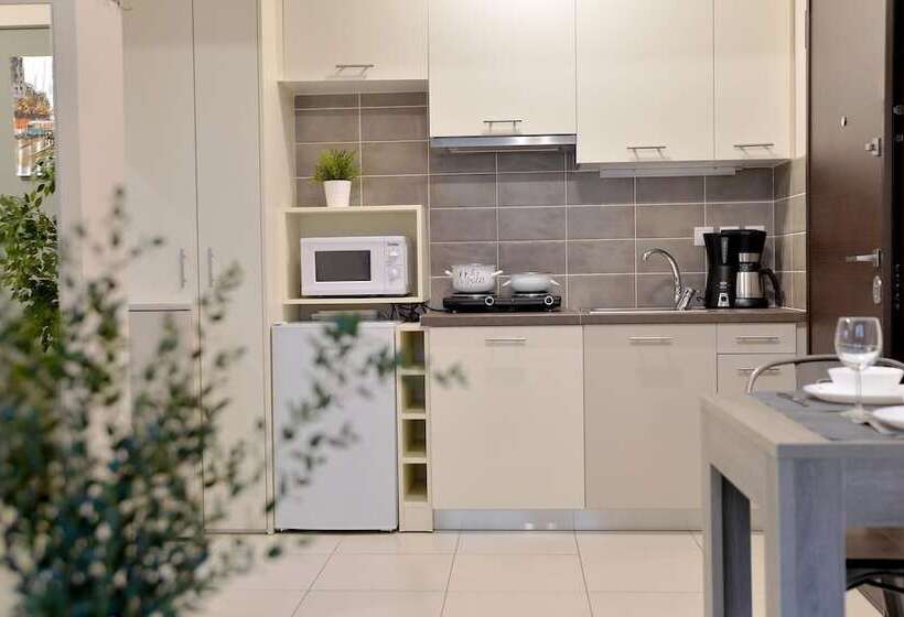 침실 1개 디럭스 아파트, Alekos Apartments 1 νetflix