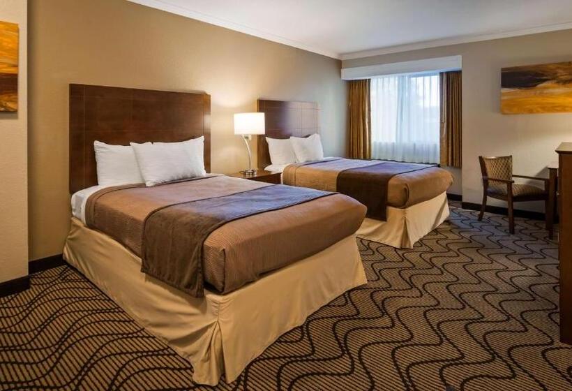 스탠다드 룸 더블 침대 2개, Best Western John Muir Inn