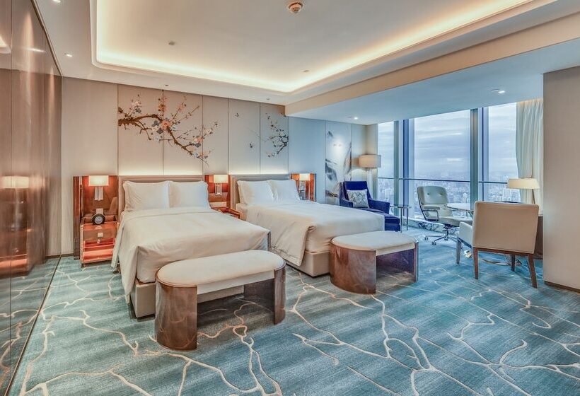 اتاق استاندارد با 2 تخت دوبل, Na Lotus Hotel, A Luxury Collection Hotel, Nanning
