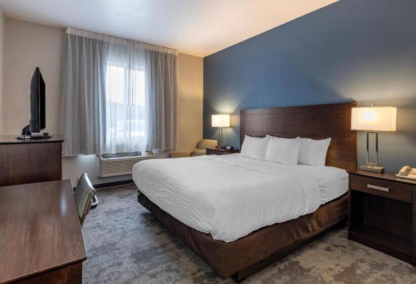 장애인을 위한 킹사이즈 침대 스탠다드 룸, Clarion Inn Kingman I40 Route 66