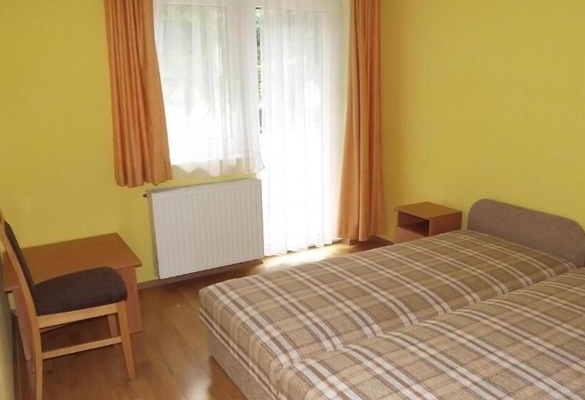 آپارتمان 1 خوابه با چشم‌انداز باغ, Akvárium Apartmanházak