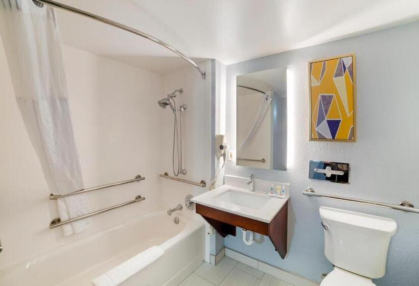 اتاق استاندارد با تخت بزرگ برای معلولان, Comfort Inn Asheville Airport