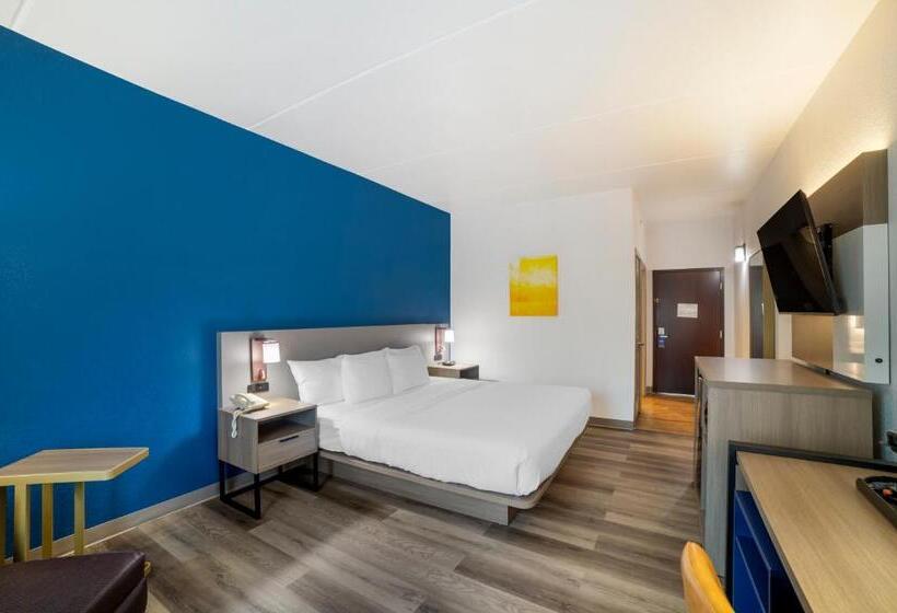 اتاق استاندارد با تخت بزرگ برای معلولان, Comfort Inn Asheville Airport