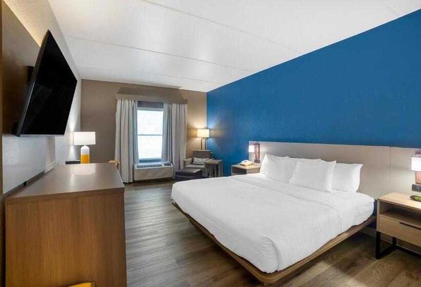 اتاق استاندارد با تخت بزرگ برای معلولان, Comfort Inn Asheville Airport