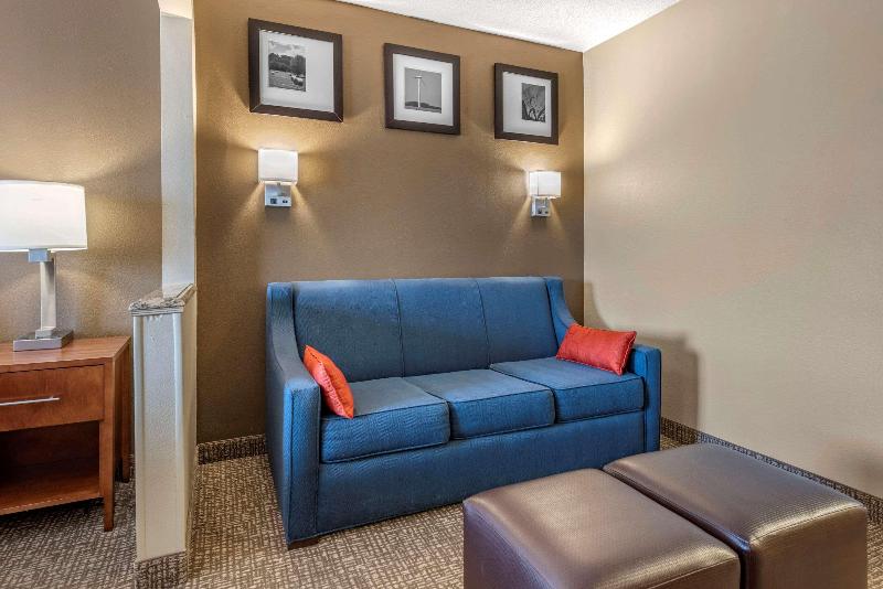 Suite Łóżko King Size, Comfort Suites Terre Haute University Area