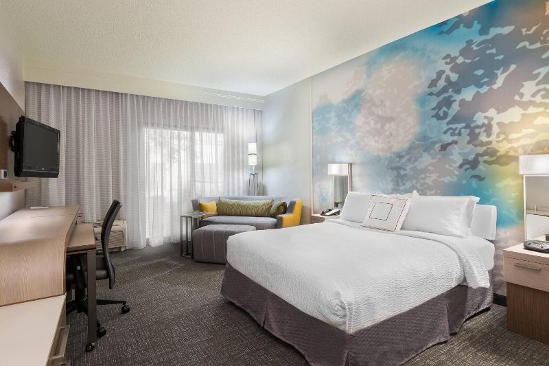 اتاق استاندارد با تخت بزرگ, Courtyard By Marriott Wilmington/wrightsville Beach