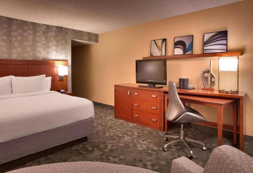 장애인을 위한 킹사이즈 침대 스탠다드 룸, Courtyard By Marriott Salt Lake City Sandy