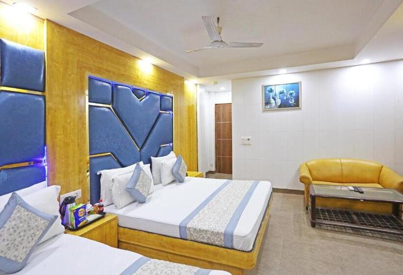 家庭套房, Preet Palace  5 Mints Walk From Nizamuddin Railway Station