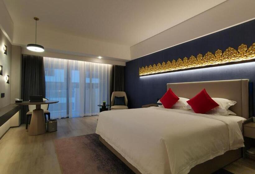 اتاق لوکس با چشم‌انداز شهر, Tian Yi International Hotel 天艺国际酒店