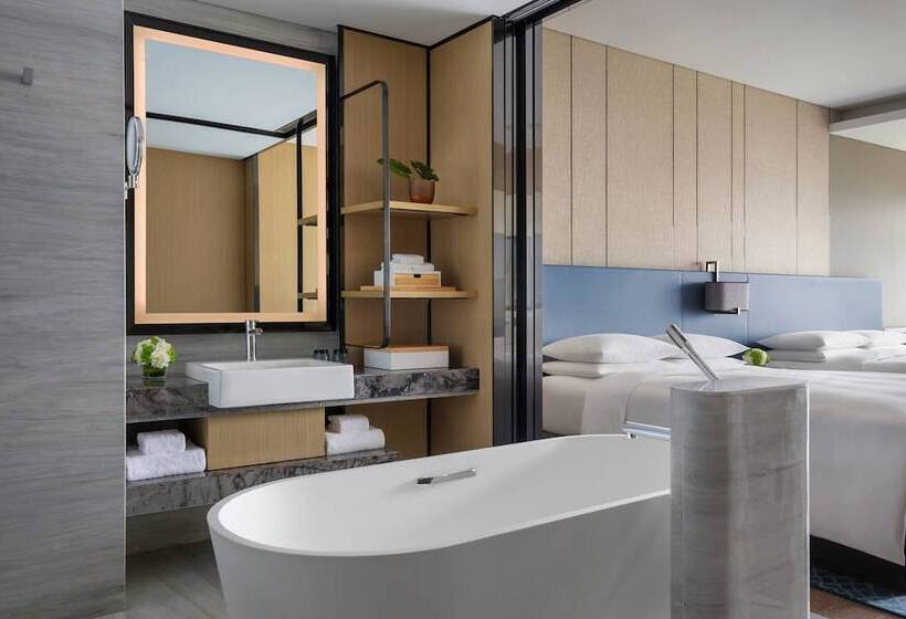 اتاق استاندارد با تخت دوبل, Xuzhou Marriott Hotel Lakeview