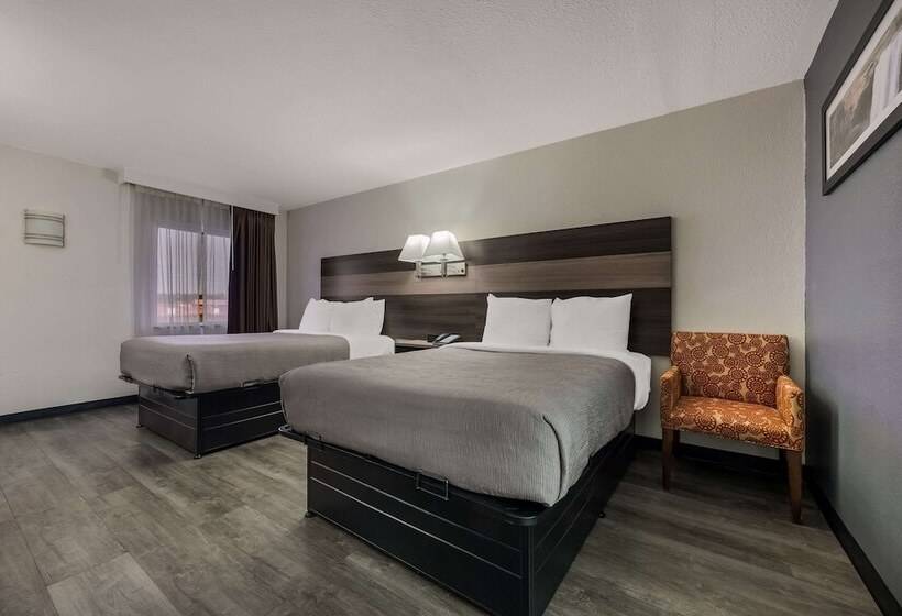 اتاق استاندارد با 2 تخت دوبل, Quality Inn Gadsden   Attalla