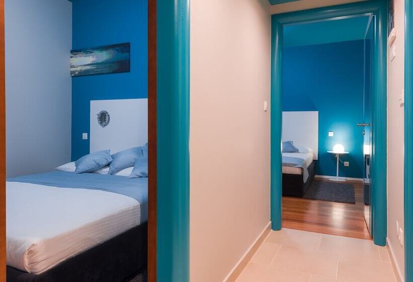آپارتمان 2 خوابه با چشم‌انداز دریا, Apartments Villa Azzurra Bol