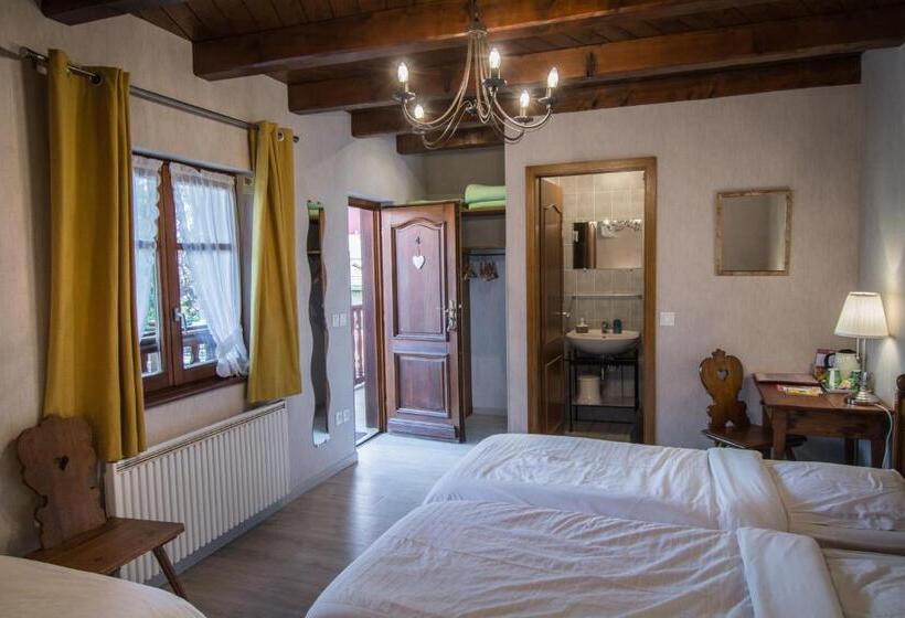 غرفة ديلوكس ثلاثية, Chambres D Hôtes Chez Mado Ottrott