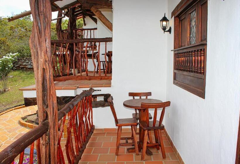 Четырехместный Номер Стандарт с Балконом, Campestre Ataraxia Barichara