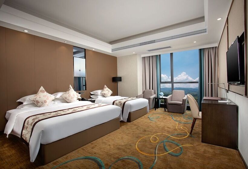 اتاق استاندارد با 2 تخت دوبل, Ramada By Wyndham Zhangjiajie